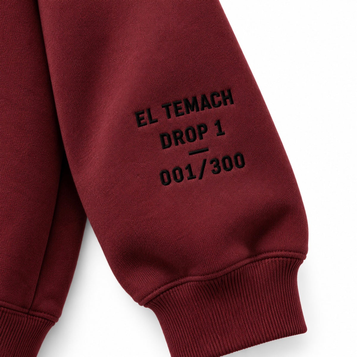 COMPA CREWNECK VINO/BORGOÑA - SUDADERA CUELLO REDONDO