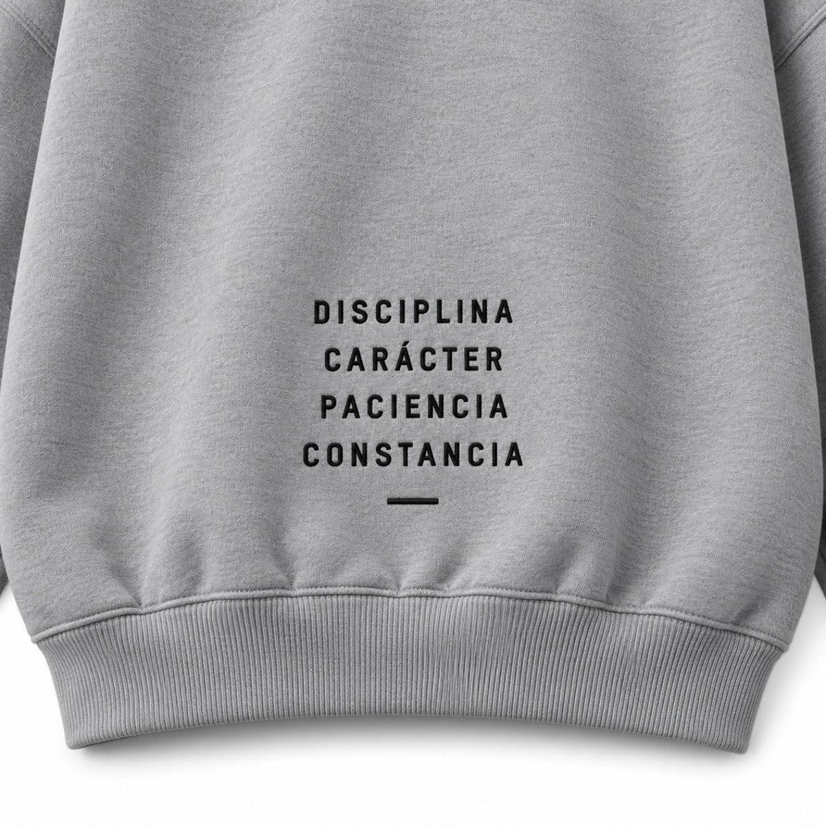 COMPA CREWNECK GRIS - SUDADERA CUELLO REDONDO