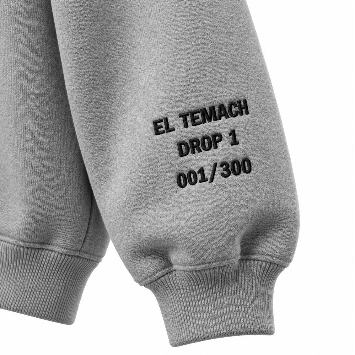 COMPA CREWNECK GRIS - SUDADERA CUELLO REDONDO