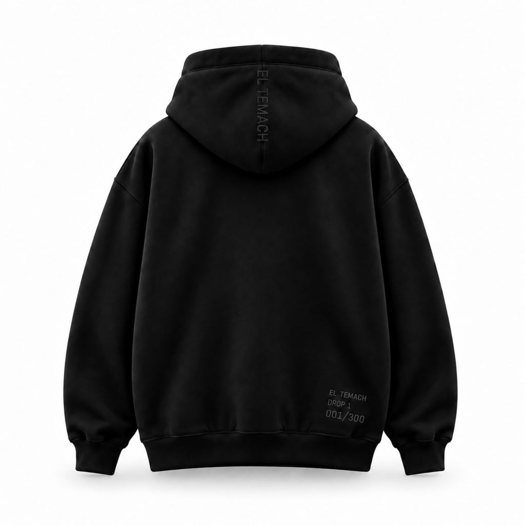 ARMOR HOODIE NEGRA - SUDADERA CON CAPUCHA