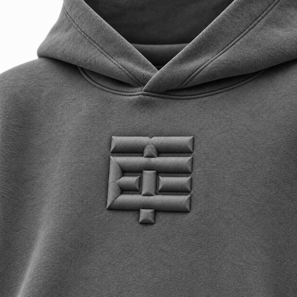 ARMOR HOODIE GRIS OXFORD - SUDADERA CON CAPUCHA