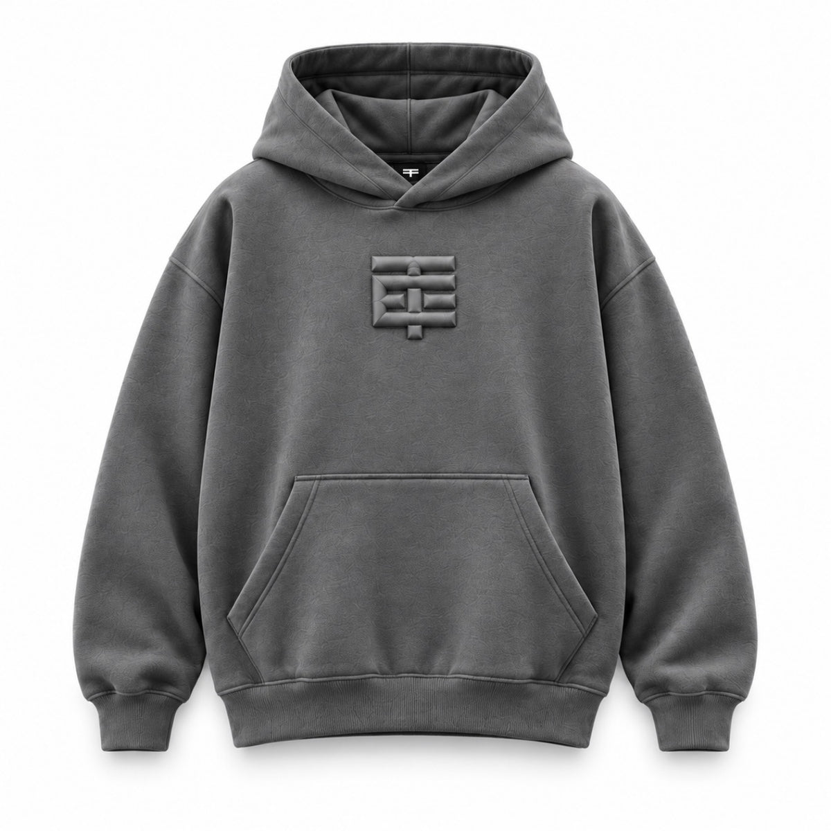ARMOR HOODIE GRIS OXFORD - SUDADERA CON CAPUCHA