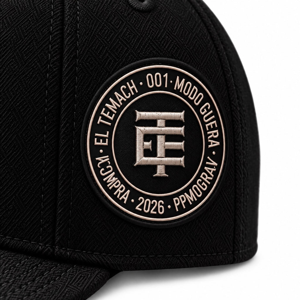 GORRA ESENCIAL NEGRA